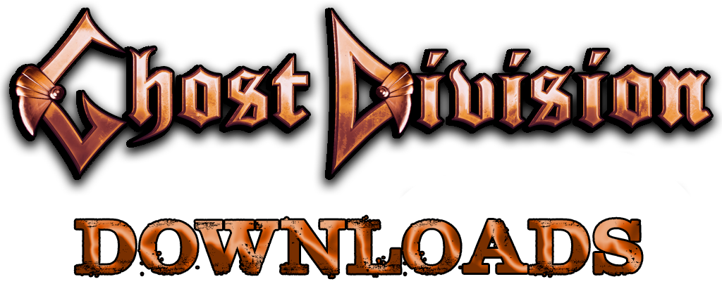 Ghost Division downloads header logo